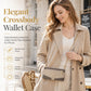 📢📢40 % DE RÉDUCTION !! ⏰ Luxury Crossbody Wallet Phone Case with Card Slots & Kickstand 👛