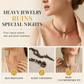 📢📢40 % DE RÉDUCTION !! ⏰ Parure de Bijoux Mariage et Soirée 2 Pièces Collier et Boucles d'Oreilles Floral Vintage en Perles
