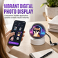 📢📢 -50 % !! ⏰ Enceinte boule de cristal à écran personnalisable : Bluetooth, éclairage LED, affichage de photos et de GIF