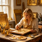 Peinture à feuille d'or multi-surfaces à haute adhérence