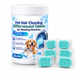 📢📢50 % DE RÉDUCTION !! ⏰Pastilles effervescentes de nettoyage pour lave-linge anti-poils d'animaux (6 pcs)