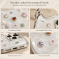 Luxury 3D Glittering Rhinestone Gemstone Epoxy Phone Case with Hand Strap