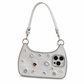 Luxury 3D Glittering Rhinestone Gemstone Epoxy Phone Case with Hand Strap