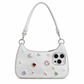 Luxury 3D Glittering Rhinestone Gemstone Epoxy Phone Case with Hand Strap
