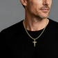 📢📢50 % DE RÉDUCTION !! ⏰ Collier avec pendentif crucifix pour homme et femme