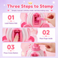 📢 42% de Réduction – Coffret de Maquillage Enfant Lavable Princesse avec Mallette Dépliable et Tampon à Ongles Magique
