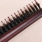📢📢40 % DE RÉDUCTION !! ⏰ Peigne à coiffer en poils naturels, Poils de Sanglier Naturels, Peigne à Queue de Rat pour Coiffure Volume & Séparation, Antistatique ✨