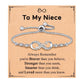 Adjustable Infinity Symbol for Women with Message Card