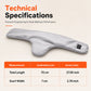 Electric Heated Neck Wrap Rechargeable Graphene Heating Neck Scarf with Massage for Cervical Spine Warmth and Support