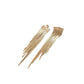 📢📢40 % DE RÉDUCTION !! ⏰Boucles d'oreilles pendantes à franges et pompons dorés
